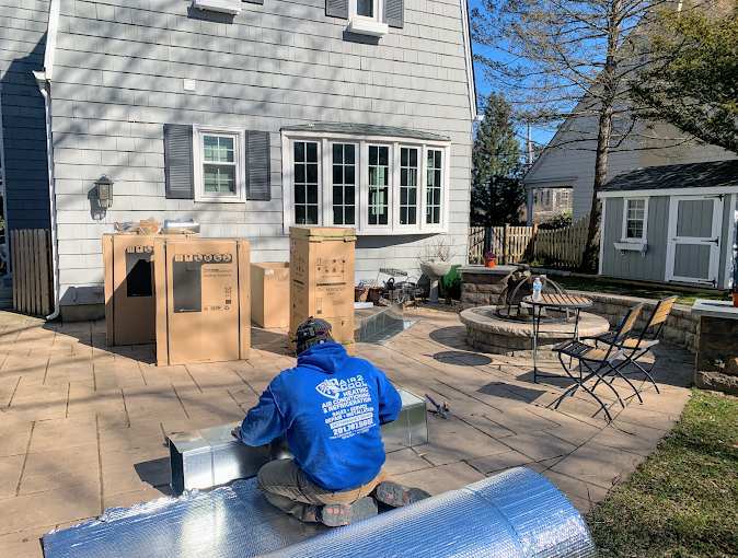 Ductwork installation