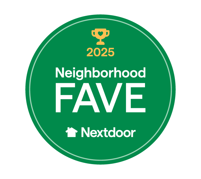Nextdoor Neighborhood Fave 2025 badge